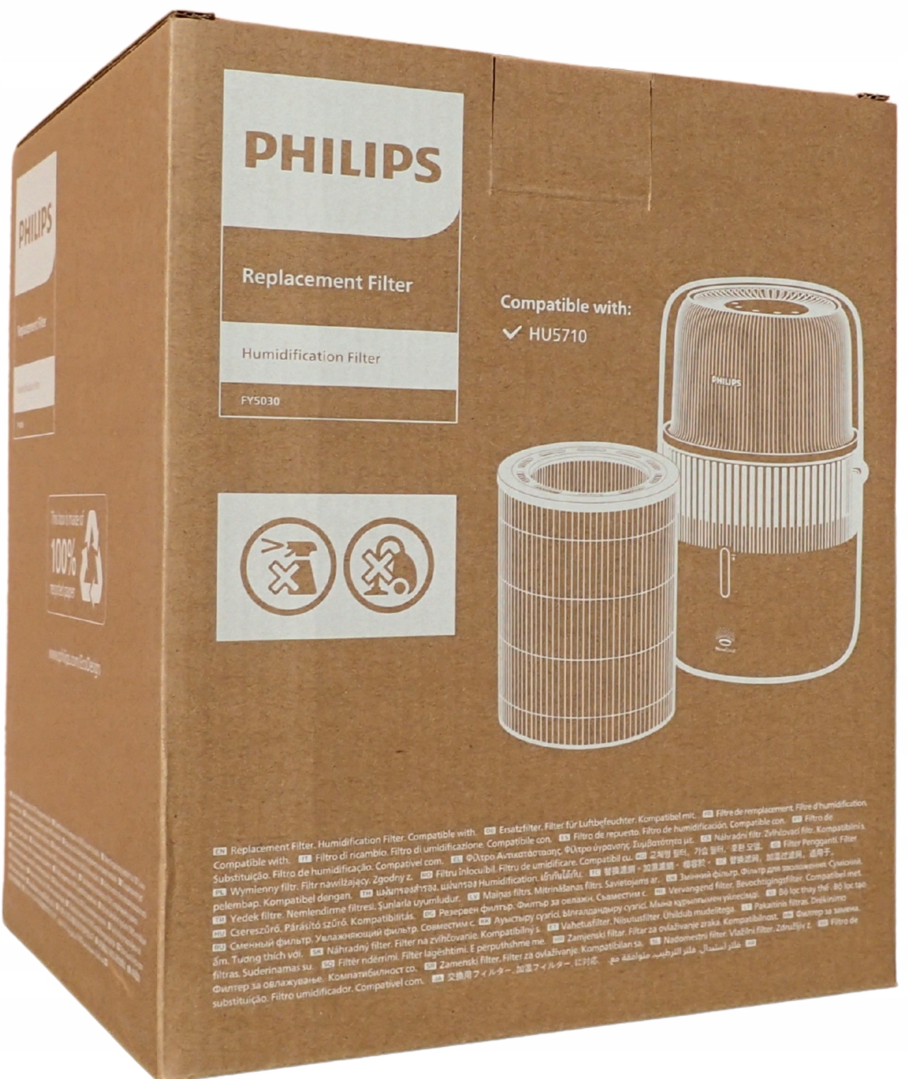 Filtr do zvlhčovače vzduchu 5000 HU5710 HU5600 Philips FY5030/00