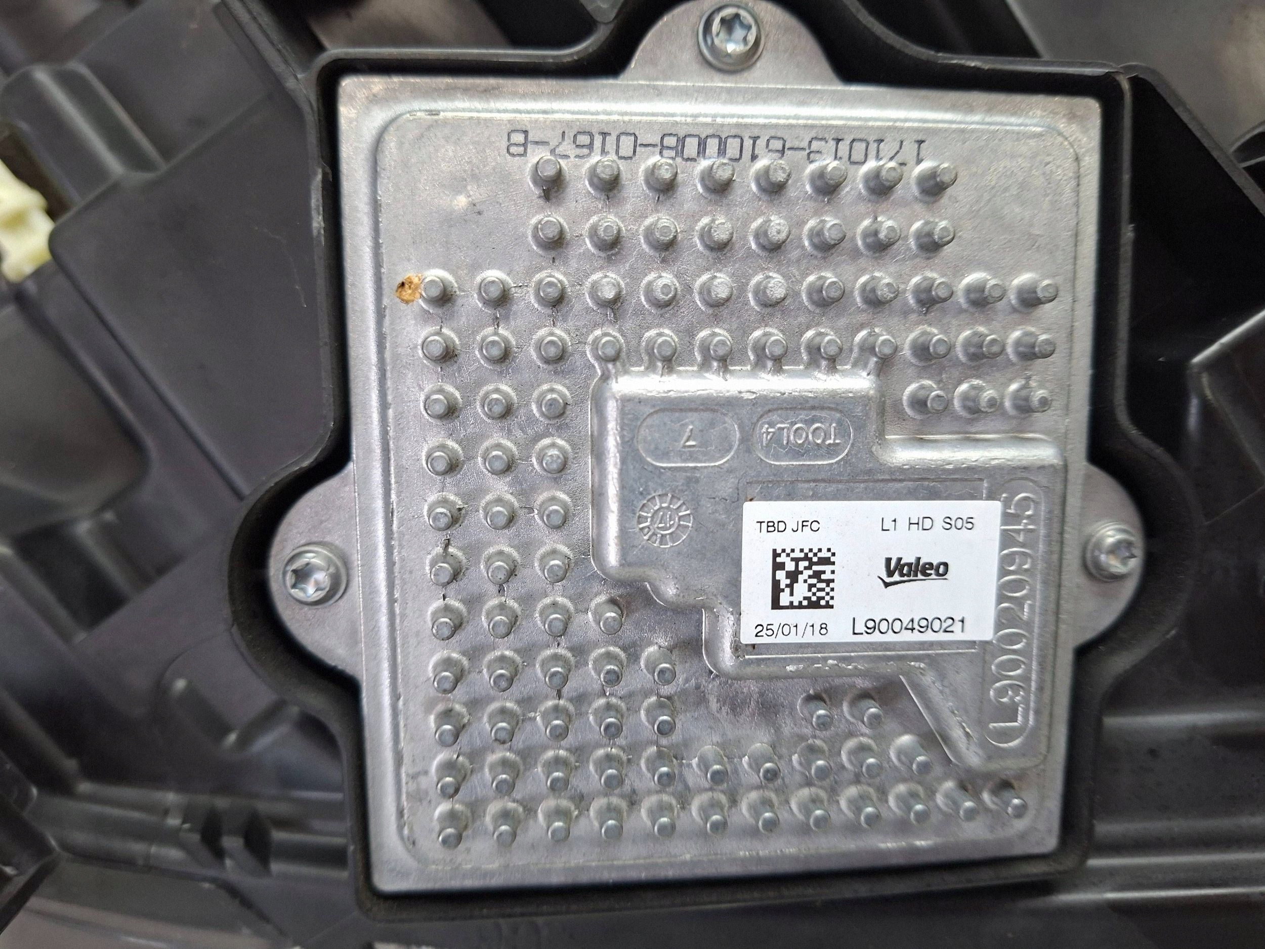 light front left 89911286 RENAULT ESPACE V LED 2016