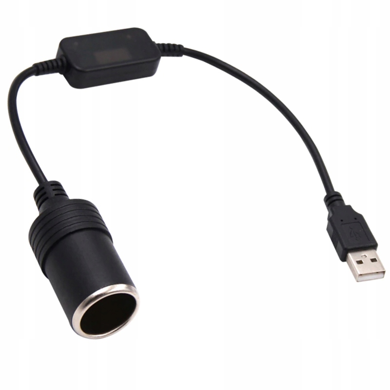 PRZEJŚCIÓWKA ADAPTER PRZEJŚCIE USB na GNIAZDO ZAPALNICZKI