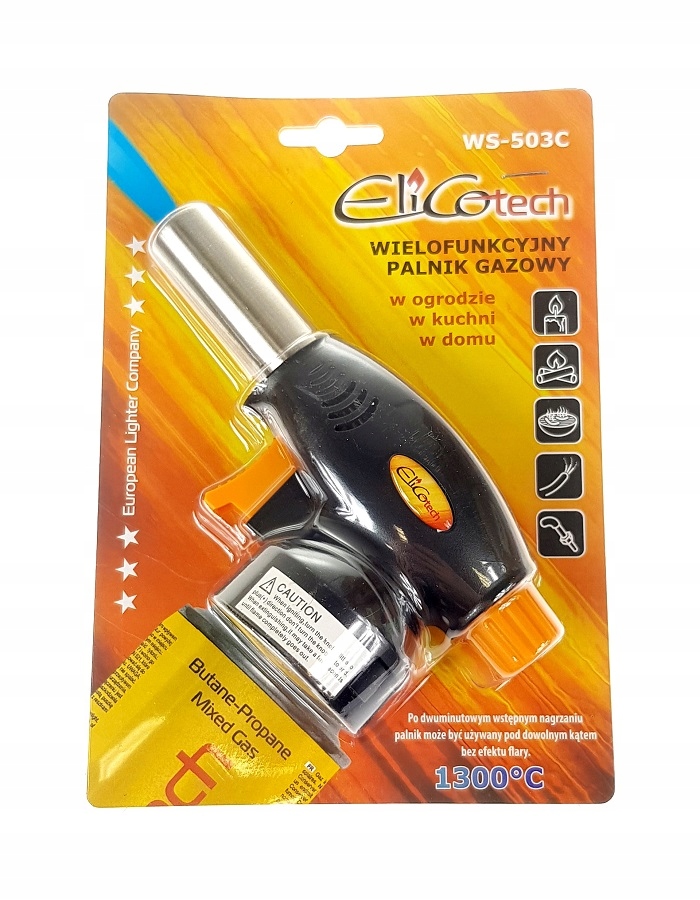 

Palnik Zapalarka Gazowa 1300st. C Elico RK-3103