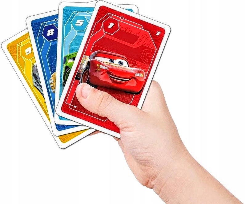 GRA KARCIANA MEMO PIOTRUŚ SUPER PAMIĘĆ DISNEY AUTA Nazwa Shuffle kaartspel 2-in-1 Disney Pixar Cars karton 25-delig