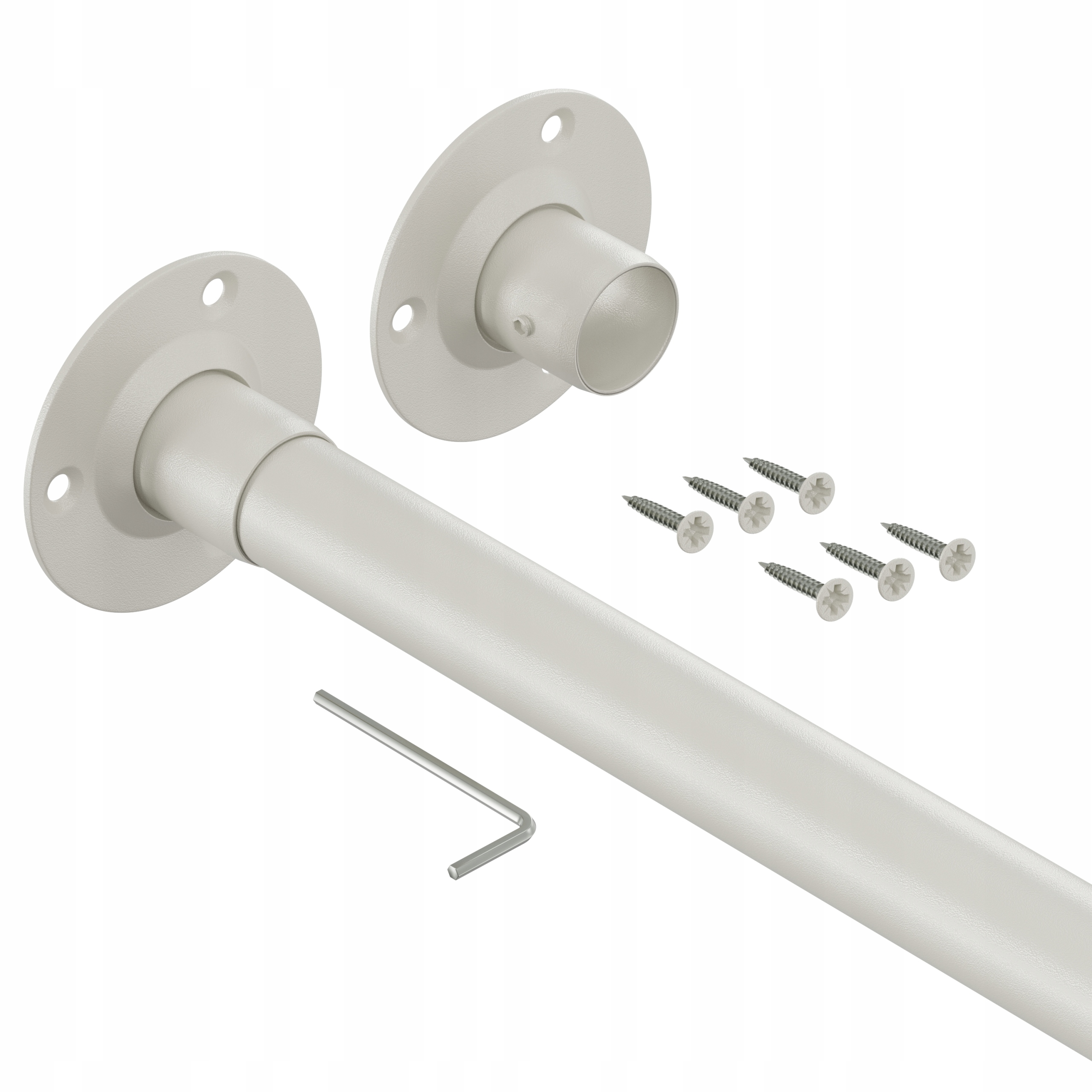 Tyč do šatní skříně na oblečení 25 mm Kašmír 148 cm Pro III