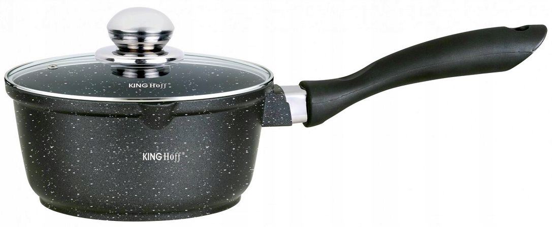 

Rondel marmurowy z pokrywką indukcja 1,3L 16cm Kh