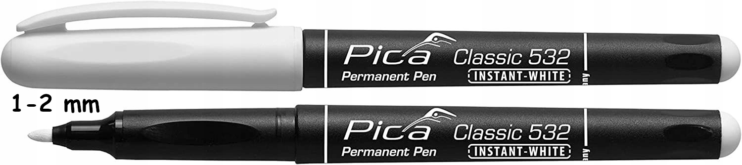 

Pica 532 Precyzyjny Marker Permanent Biały 1mm-2mm