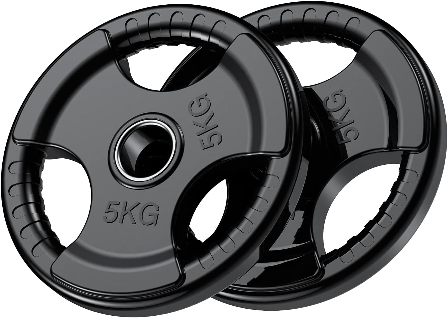 Obciążenia Olimpijskie 5KG Do Sztangi Gryfów 50MM Żeliwne Gumowane