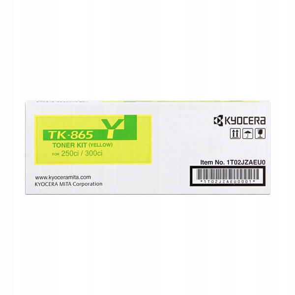 Toner Kyocera TK-865 1T02JZAEU0 12 tisíc Yellow Originál TK865 250ci 300ci