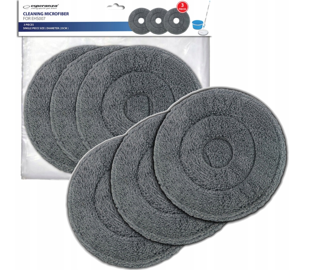 ESPERANZA MIKROFIBRA CZYSZCZĄCA DO MOPA PERFECT CLEAN 007