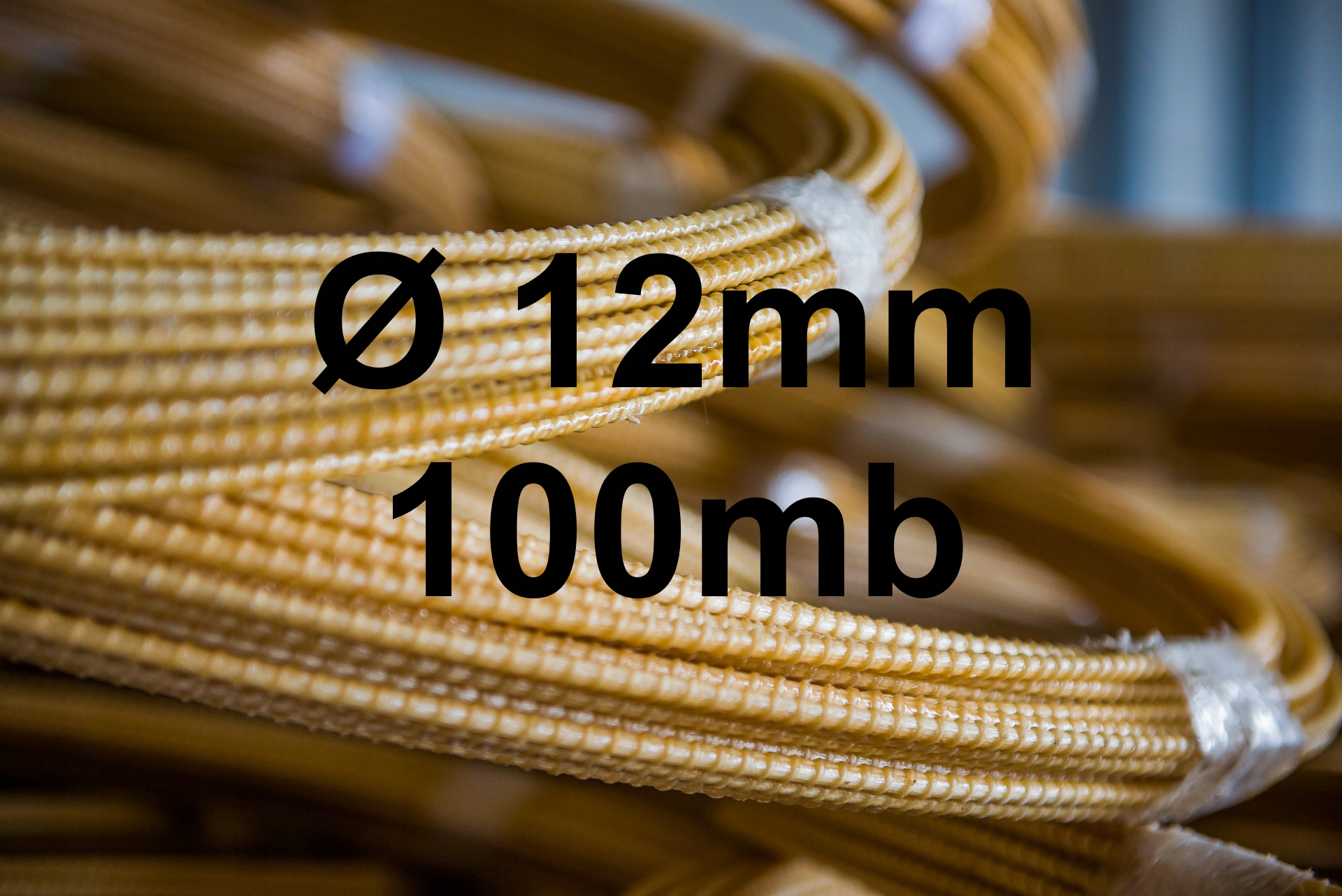 Pręt kompozytowy zbrojeniowy 12 mm 100 mb Gfrp wytrzymałe nierdzewne lekkie