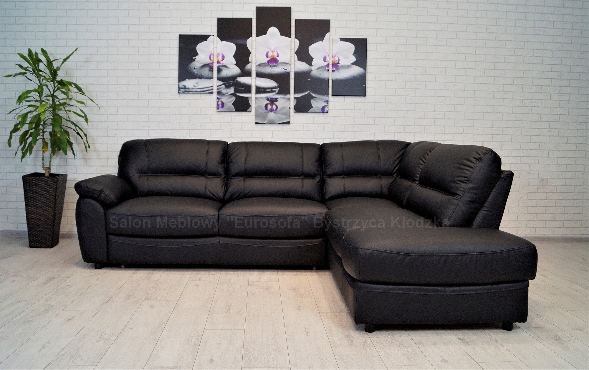 Gražus patogus odinis kampas su funkcija, odinė kampinė sofa, natūrali ODA