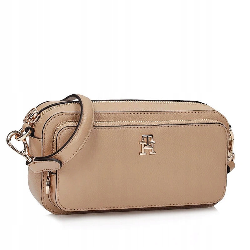 Dámská kabelka Tommy Hilfiger AW0AW18377 Rbc Th Daily Camera Bag béžová