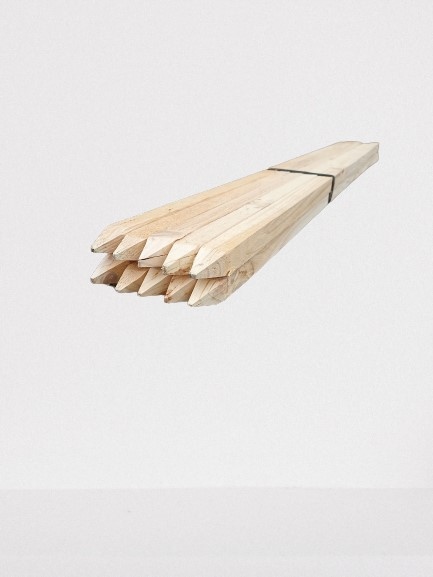 

Paliki dąb 150cm podpory słupki geodezyjne