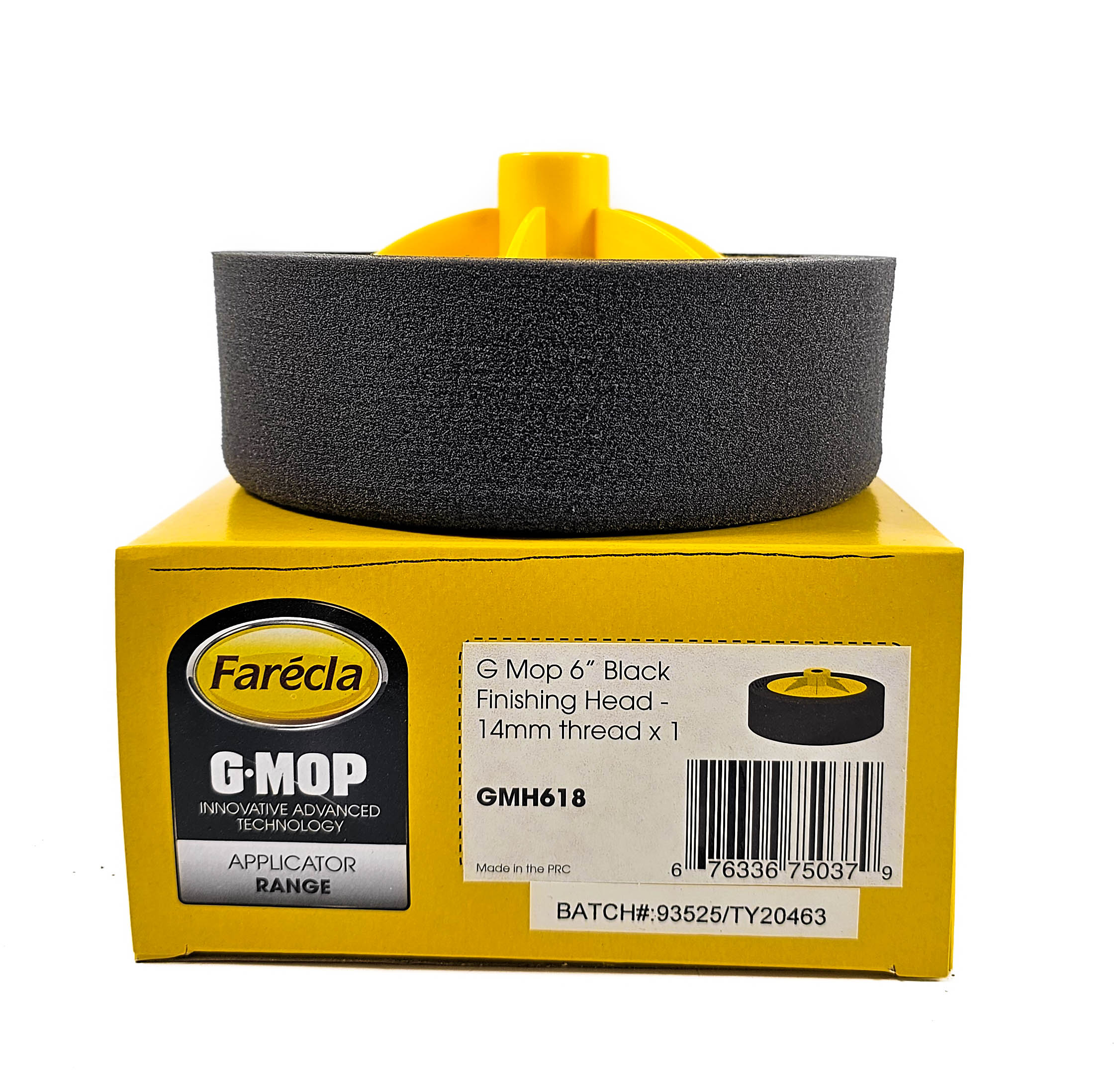 Farecla G Mop 6 Gąbka Polerska Czarna 150mm M14 GMH618