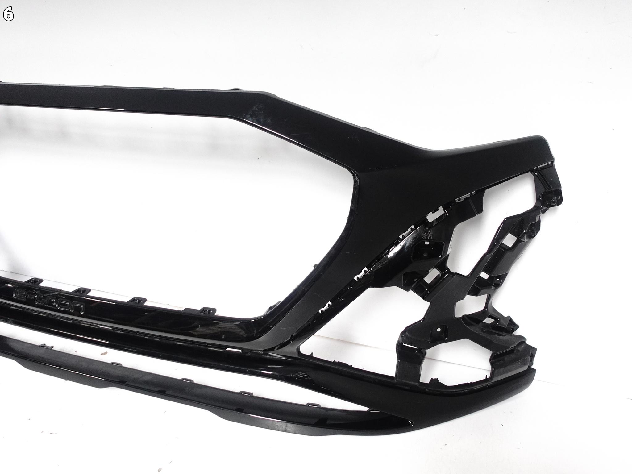 AUDI Q8 E-TRON 4KE LIFT 22-25 bumper SPOILER cap front PREKLADgrill front
