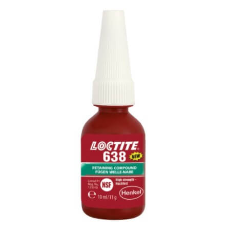 

Loctite 638 10ml zielony anaerobowy klej do mocowa