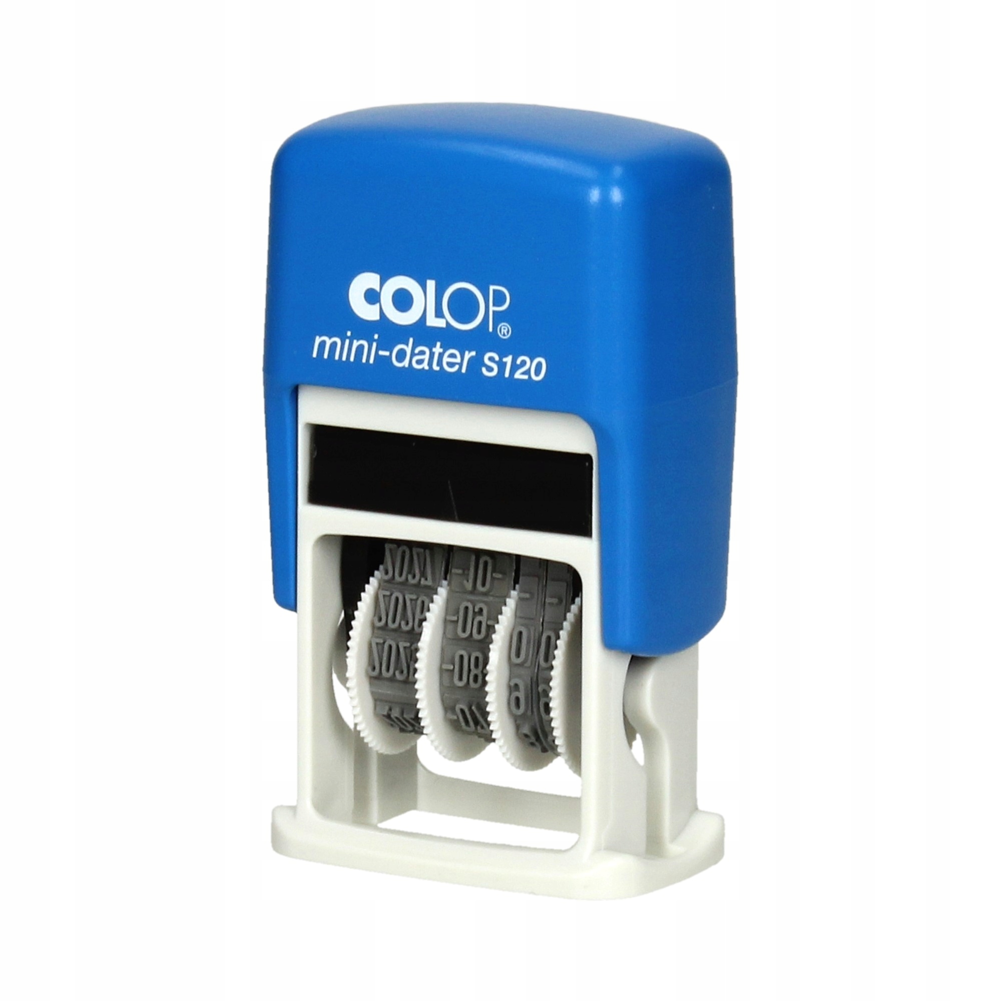 Datownik samotuszujący 4.0mm 8z ISO Colop S120 Format daty ISO