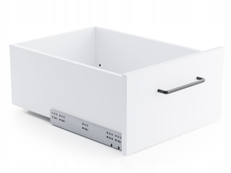 šuplík systém Aqbau DiBOX H185 L-500mm bílý, nosnost 40 kg