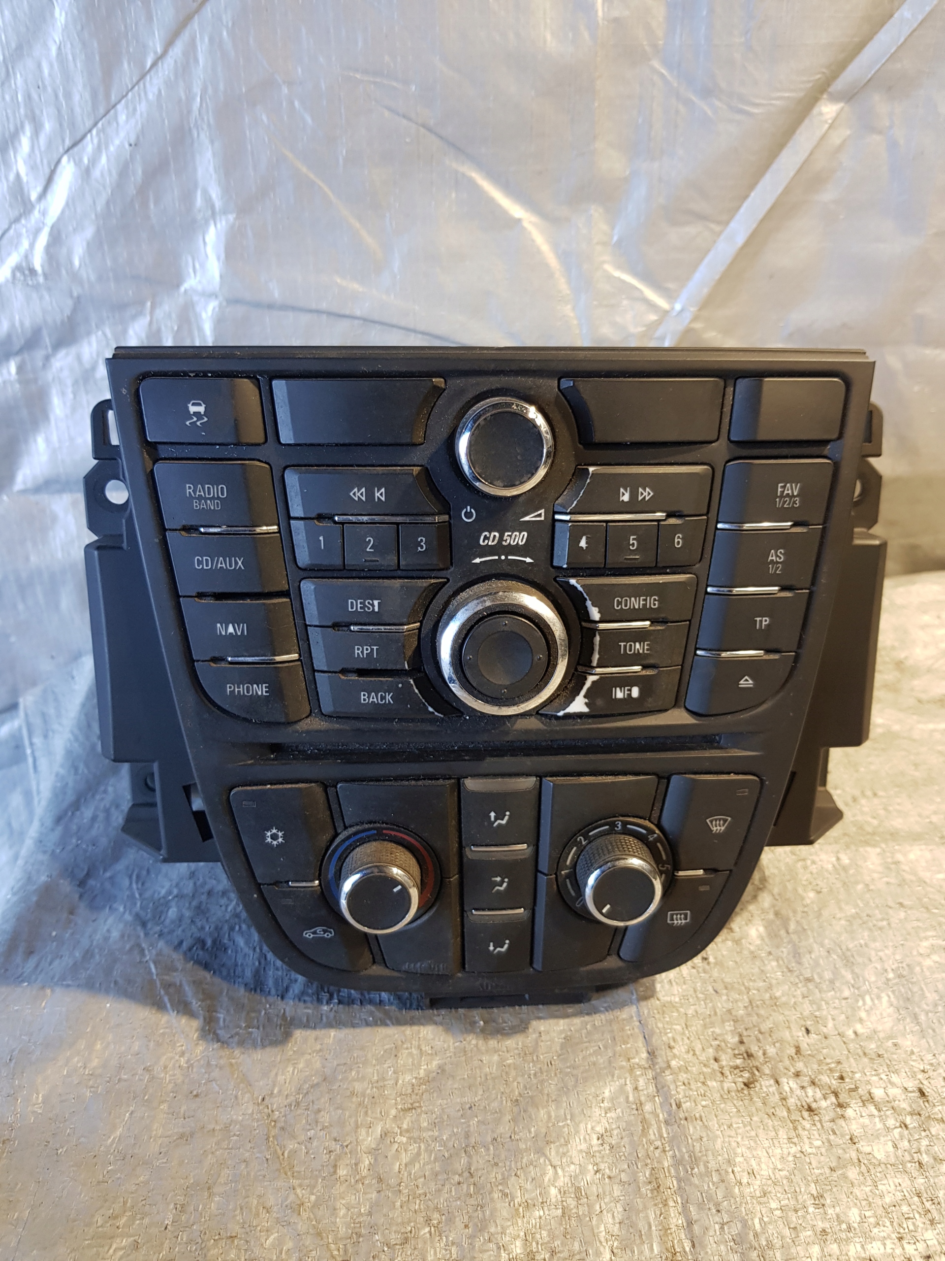 Radio Navigation Opel ASTRA J OE 13337251 + PANEL 13337220
