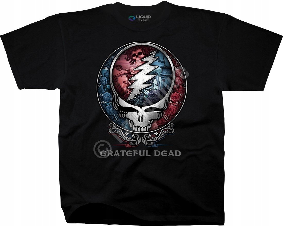 Gratefull Dead Bertha Syf Liquid Blue 3XL