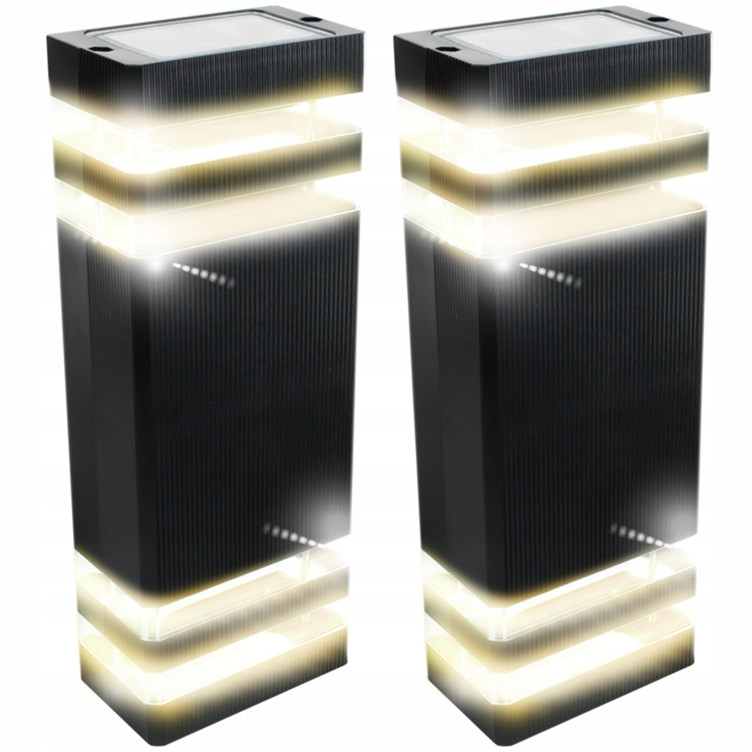 2x Dekorativní venkovní lampa na zeď, nástěnné svítidlo na Terasa Balkon, altán