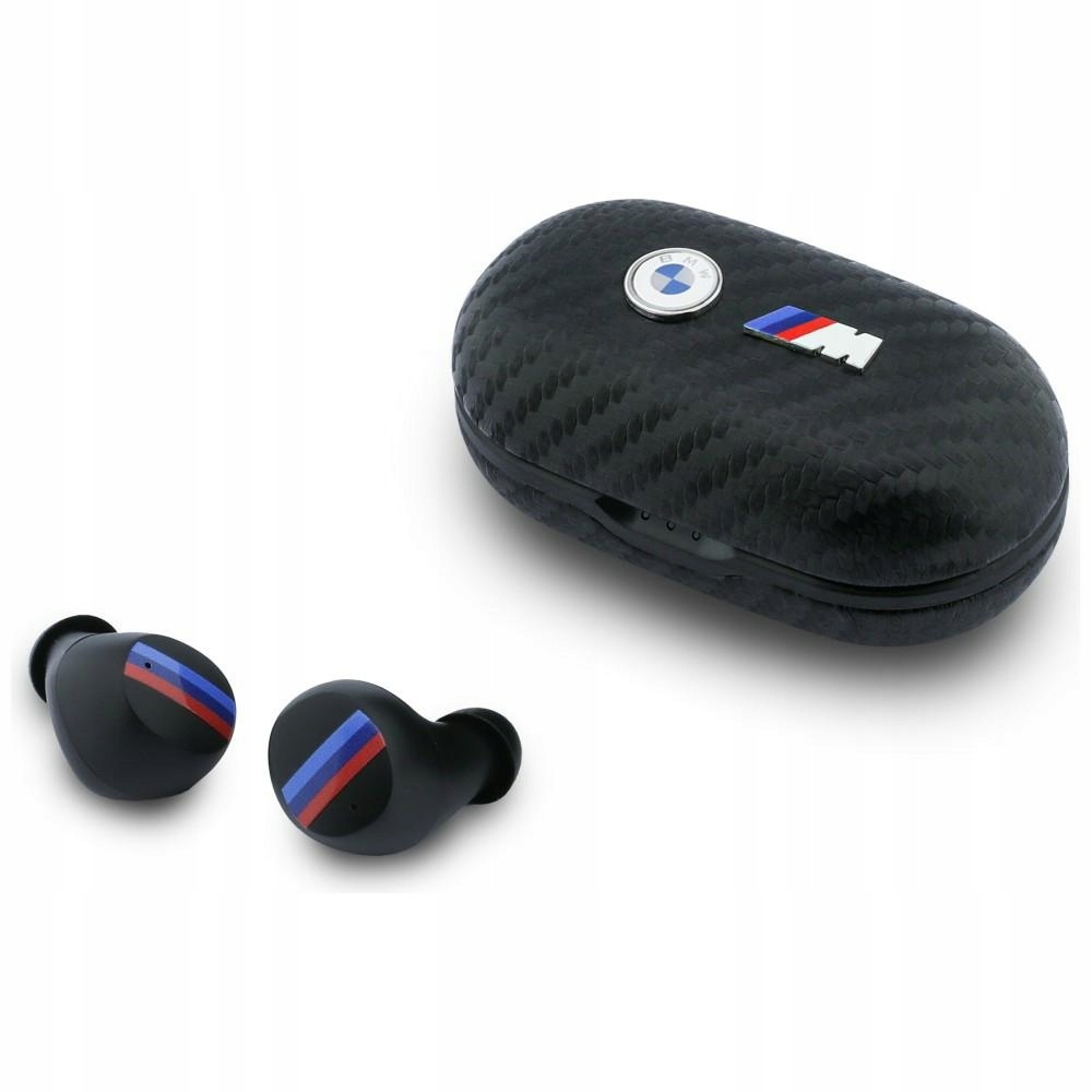 Słuchawki dokanałowe Bmw Carbon Metal Logo Enc Bluetooth Tws Bezprzewodowe