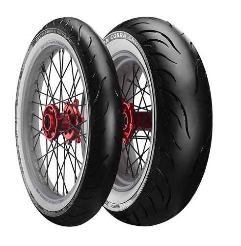 Avon Pneumatika 180/70R16 Cobra Chrome Wsw 77V Tl Zadná Biela Bok Dot 47/2023 (412