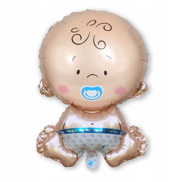 

Boy chłopiec bobas balon foliowy baby shower