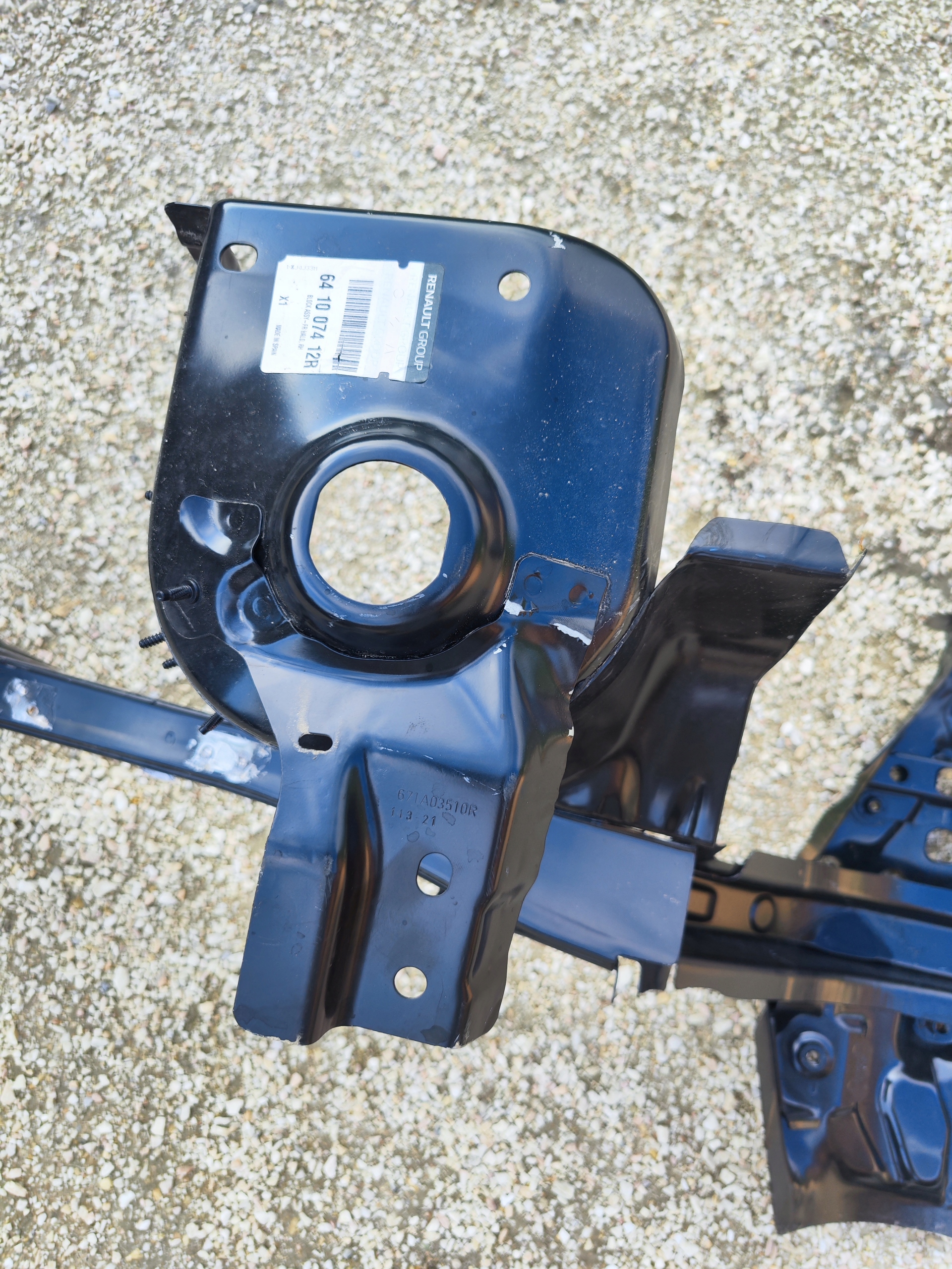 RENAULT Captur čtvrtka předek přední 641007412r