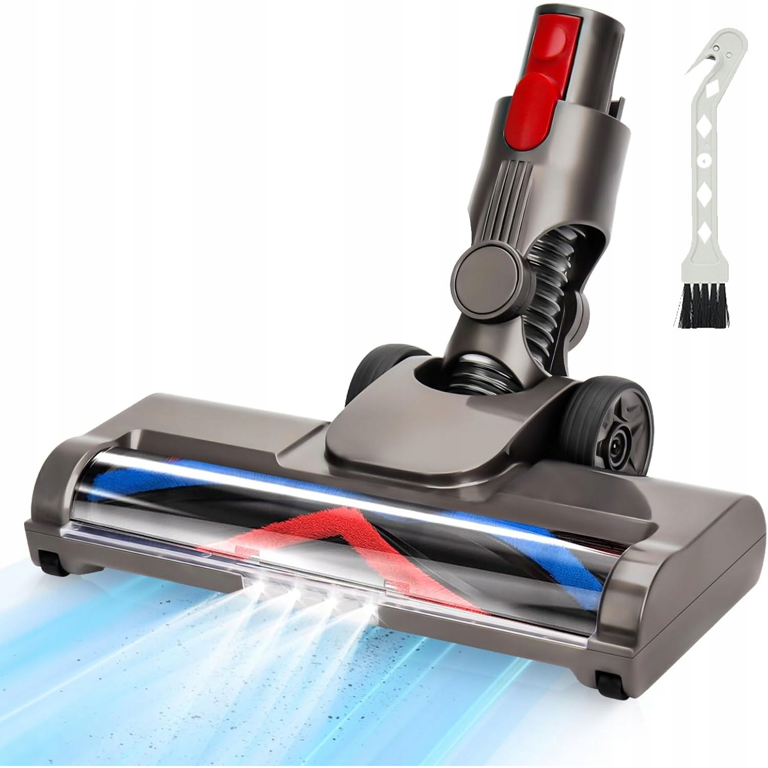 Ssawka Szczotka Do Parkietu Paneli Odkurzacza Dyson V7 V8 V10 V11 V15 Z Led