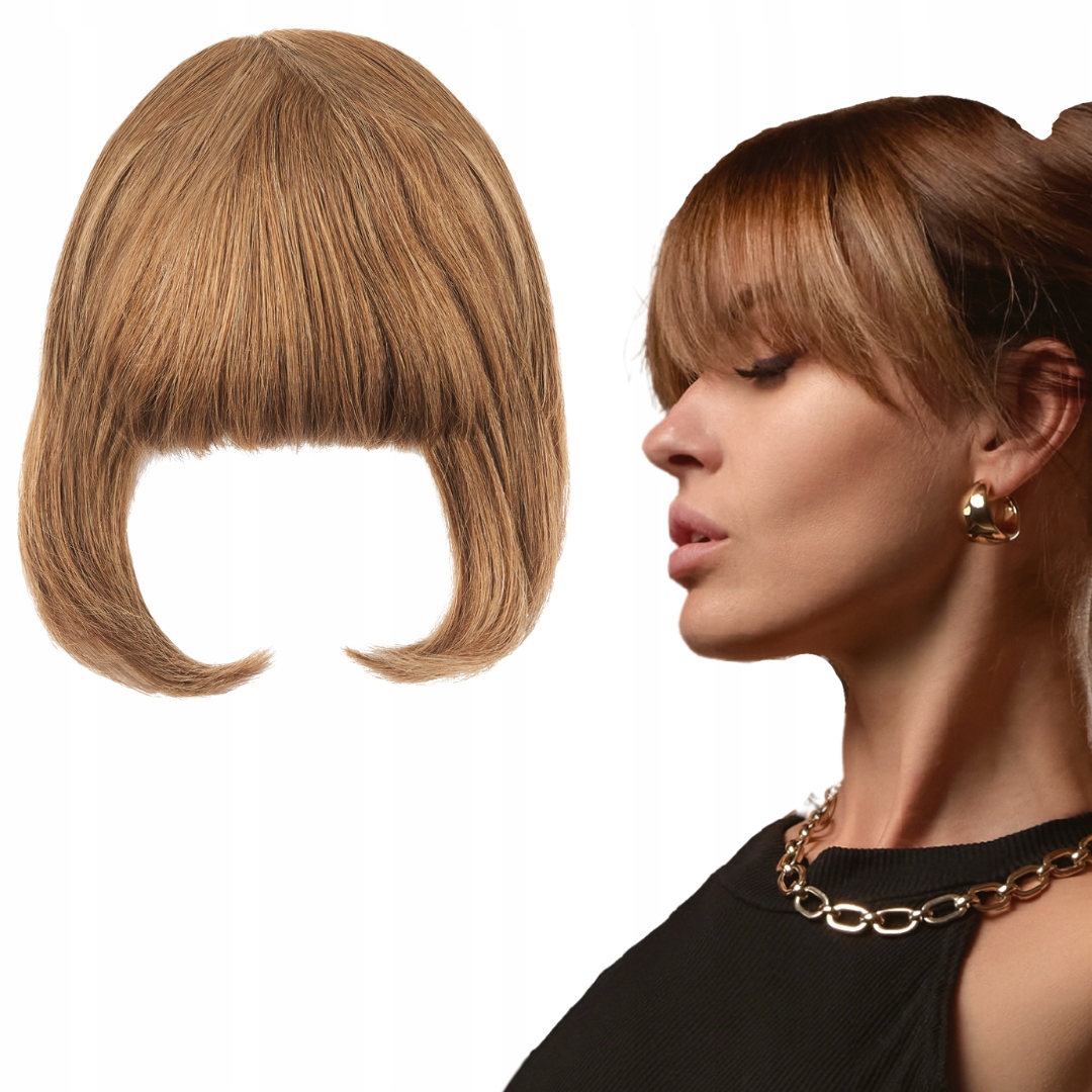 

Grzywka doczepiana z włosów naturalnych #8