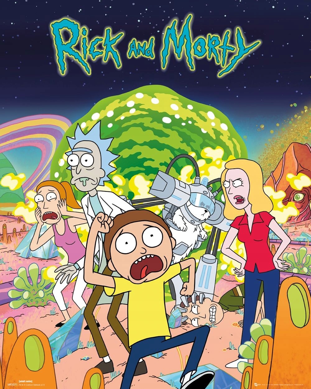 

Plakat Rick & Morty Portal 40x50cm
