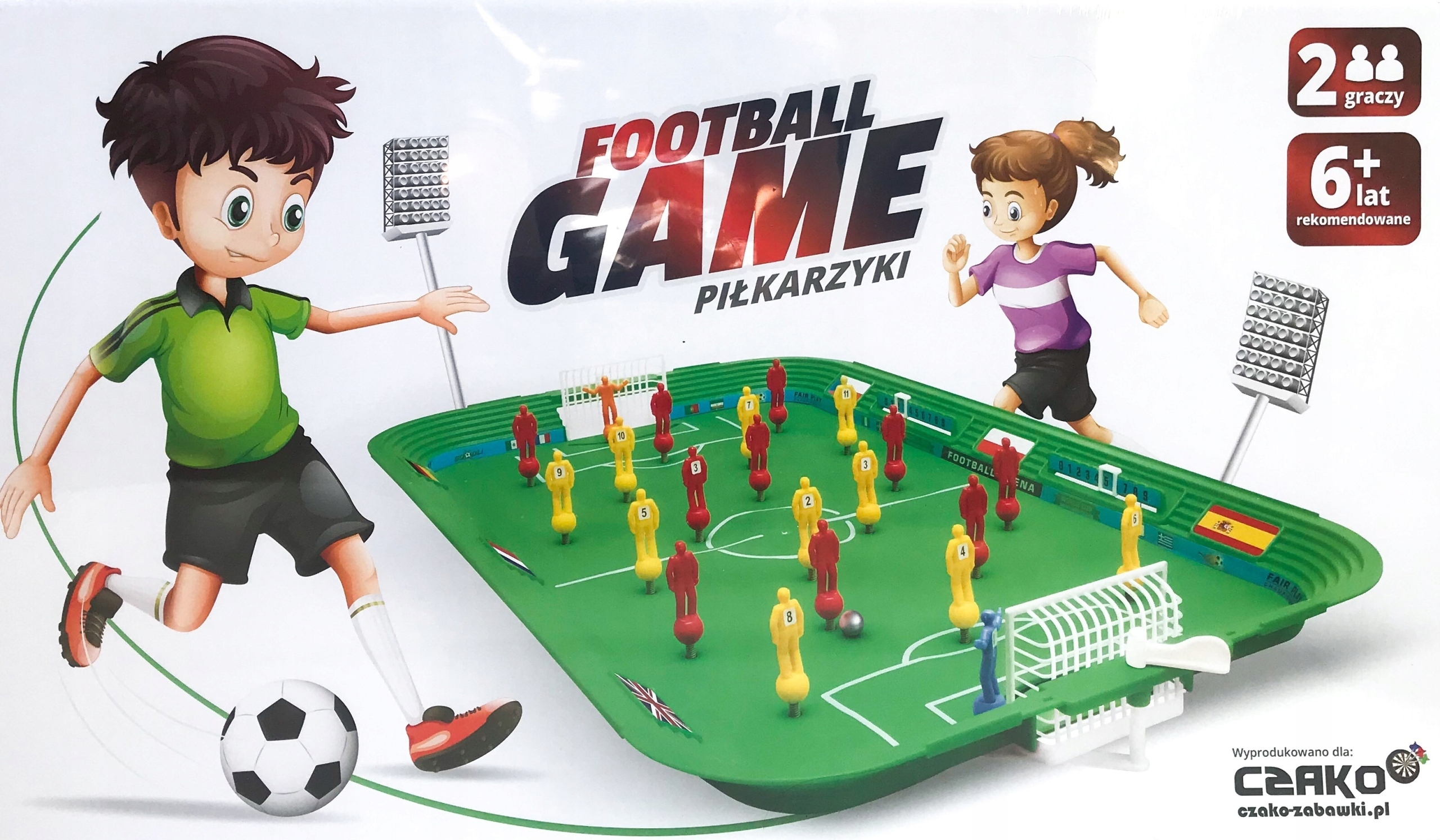 

Gra Zręcznościowa Piłkarzyki Na Sprężynkach