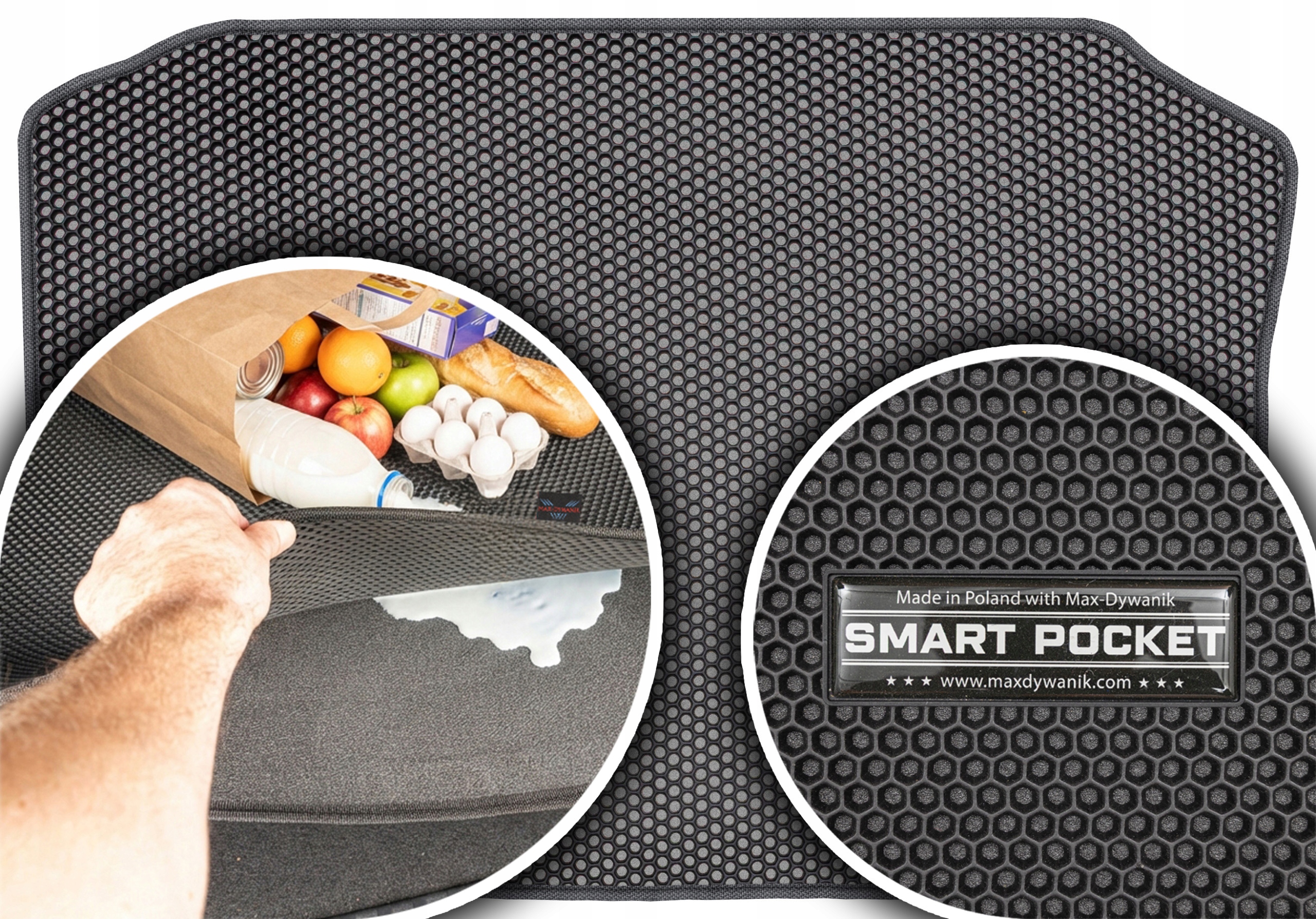 Škoda Fabia I Hatchback 2000-2007 Vložka do zavazadlového prostoru Eva Smart Pocket