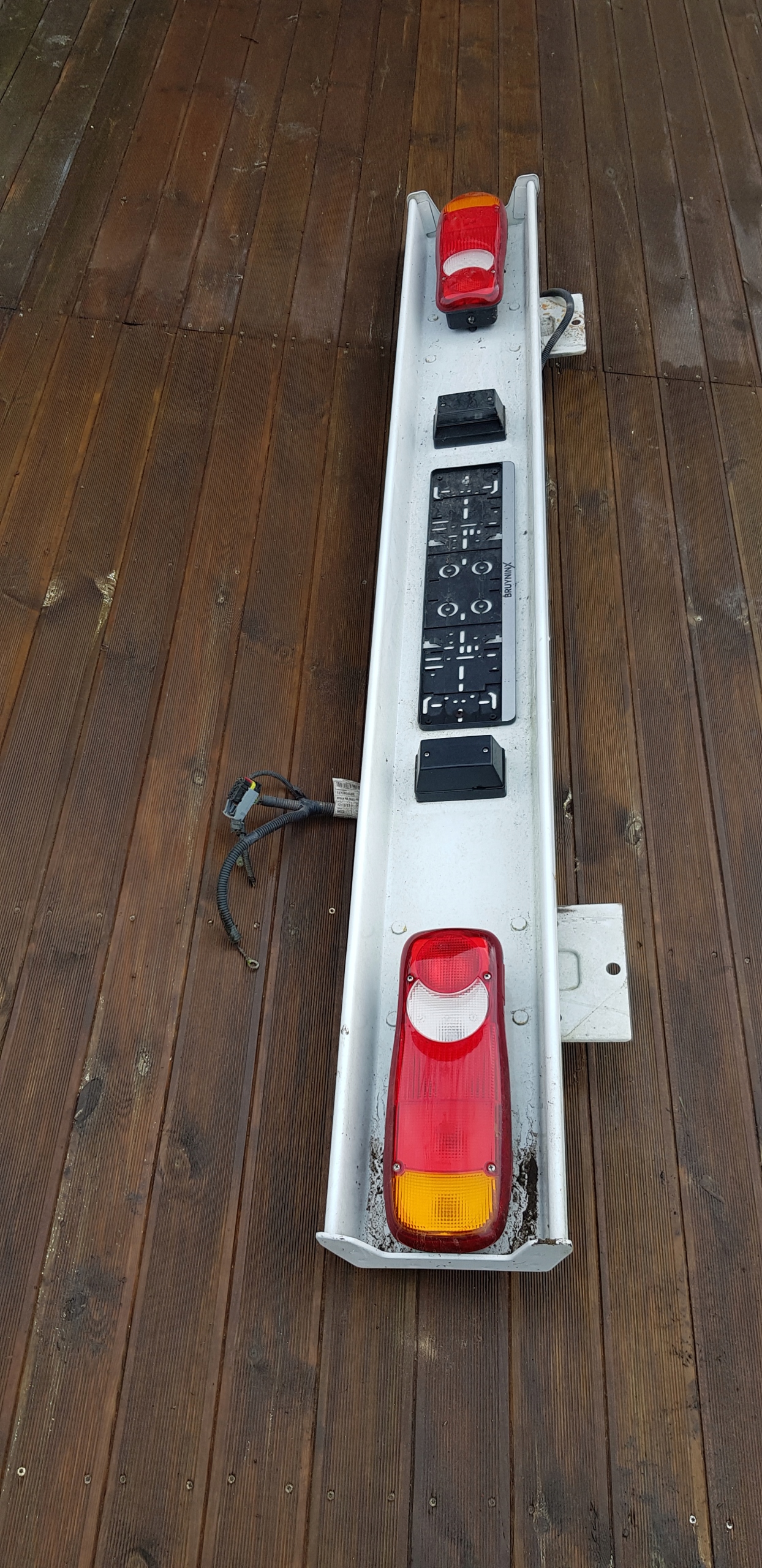 TYLNA BELKA FIAT DUCATO KOMPLETNA Z INSTALACJĄ