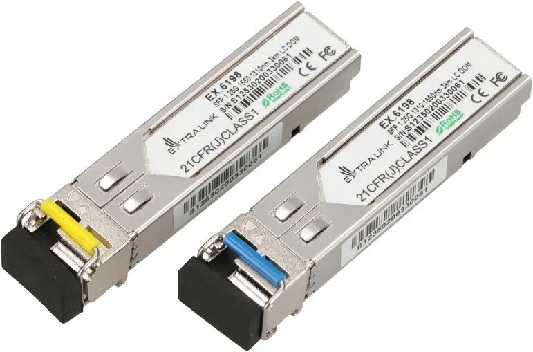 Extralink Sfp 1. 25G Moduł Sfp Wdm 1,25Gbps, 1310/ 1550nm, single mode,