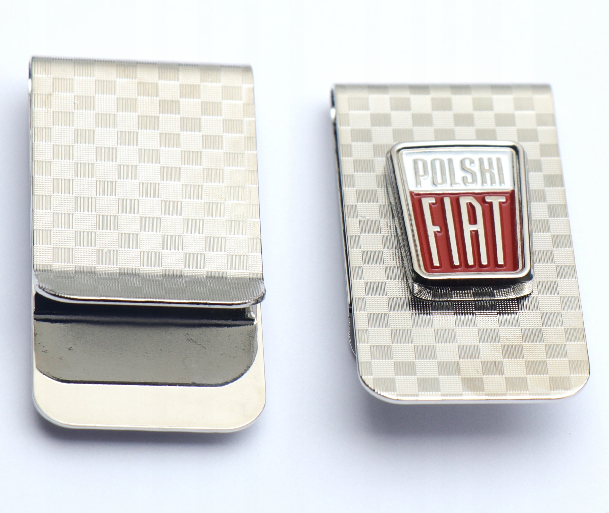 Klips na bankovky Retro emblém Polský Fiat Oldtimer Klasika pro nadšence