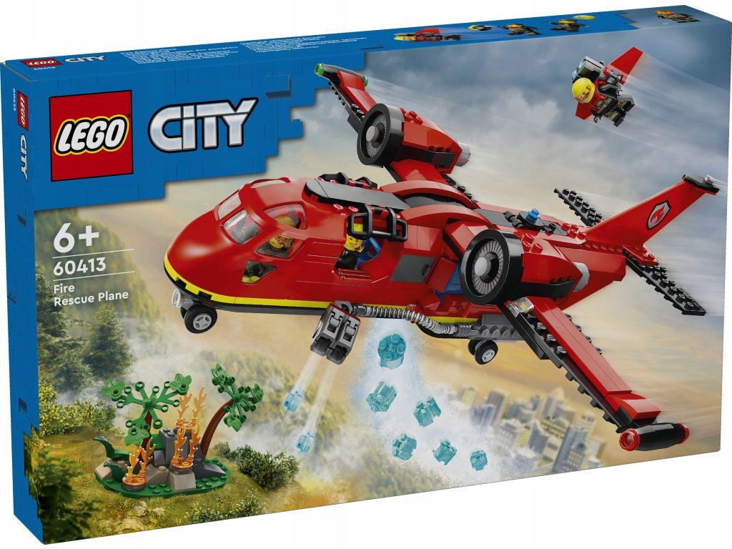 LEGO 60413 CITY Strażacki samolot ratunkowy