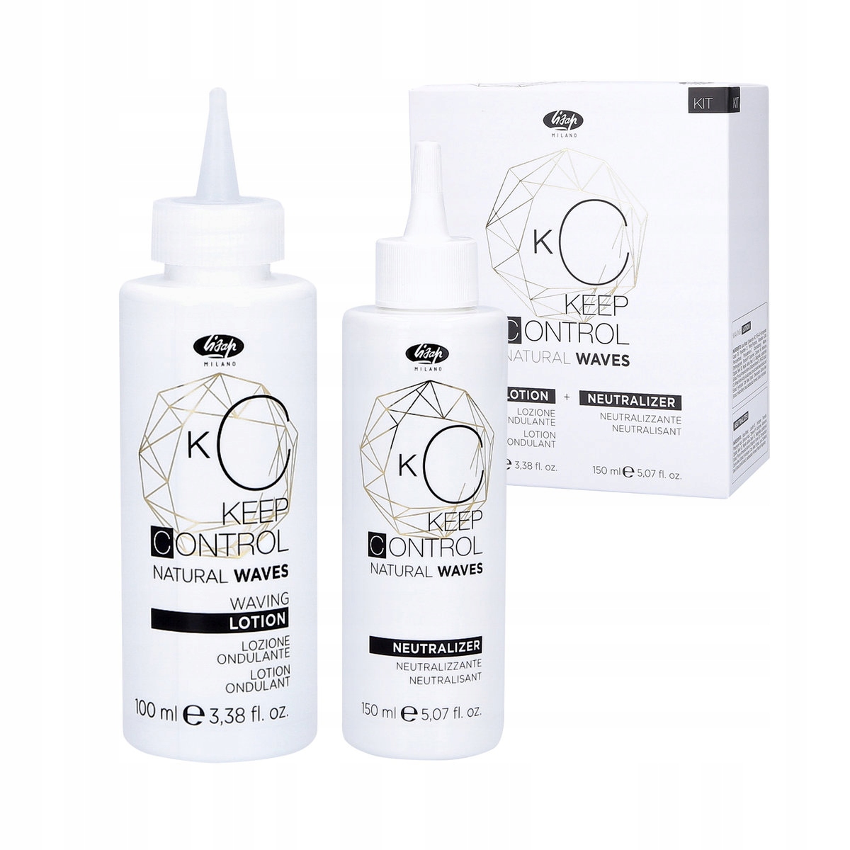 Lisap Waving Lotion/Neutralizer Ondulační mléko/Neutralizátor 100 ml