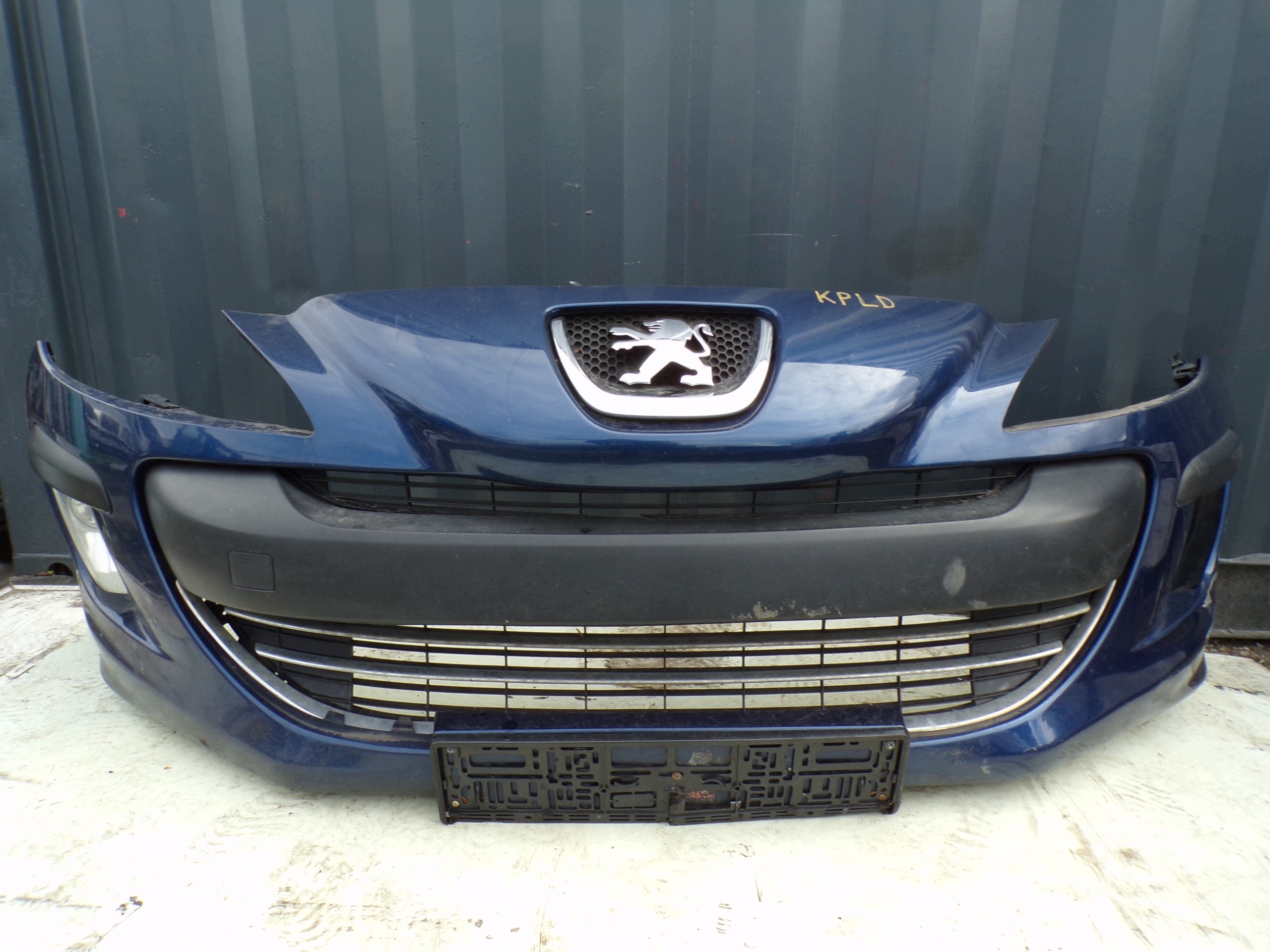 front bumper front PEUGEOT 308 colour KPLD (R1)