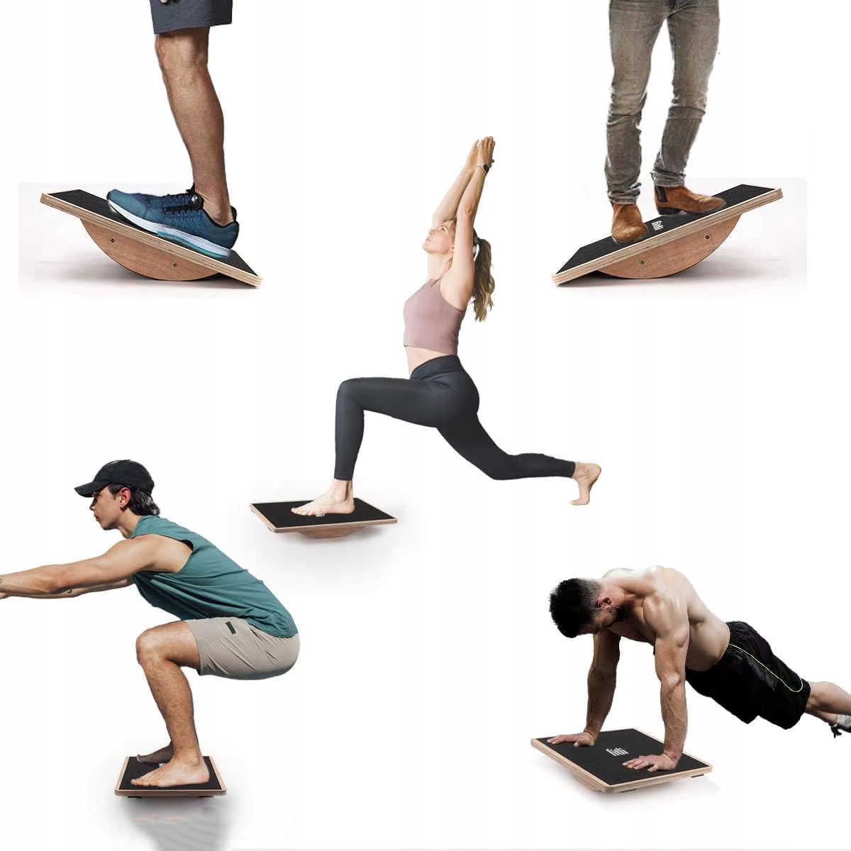 DESKA DO BALANSOWANIA BALANCE BOARD Platforma do Ćwiczeń TRENING RÓWNOWAGI Kod producenta FTL80