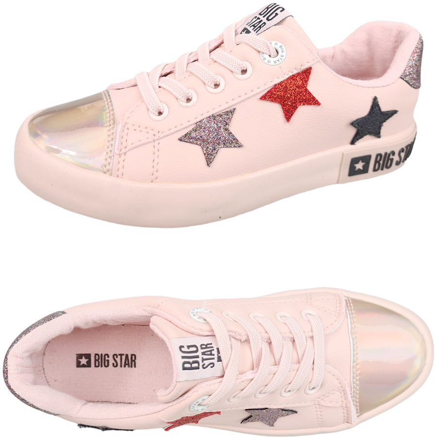 

Trampki Big Star dziecięce buty róż II374033 35