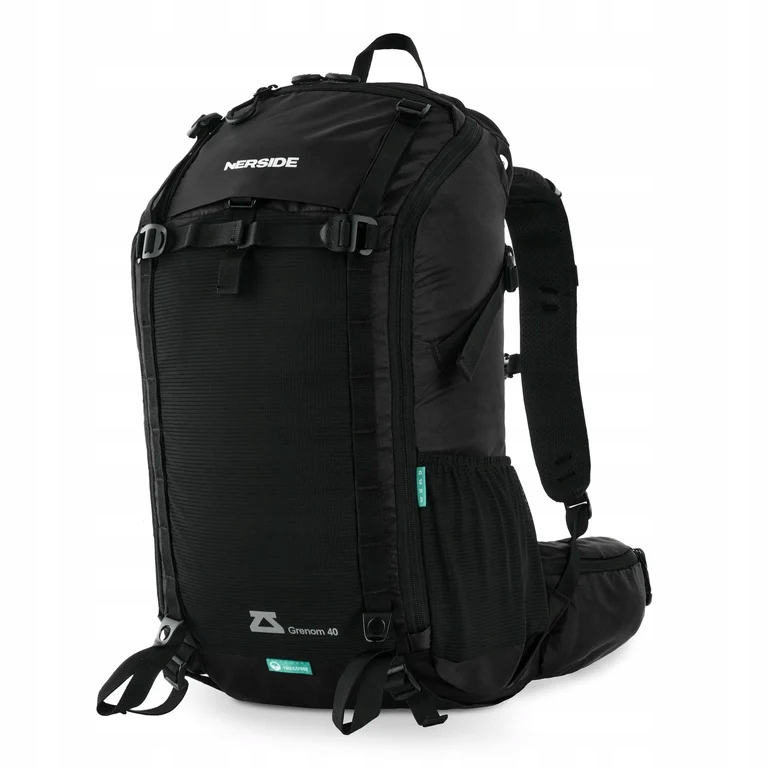 Plecak turystyczny duży 40L trekkingowy górski męski damski czarny Grenom