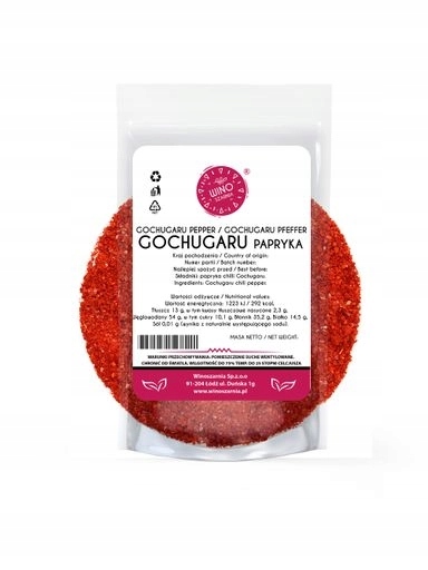 3x Winoszarnia Gochugaru pro Kimchi Chilli 500 g hrubě mletá