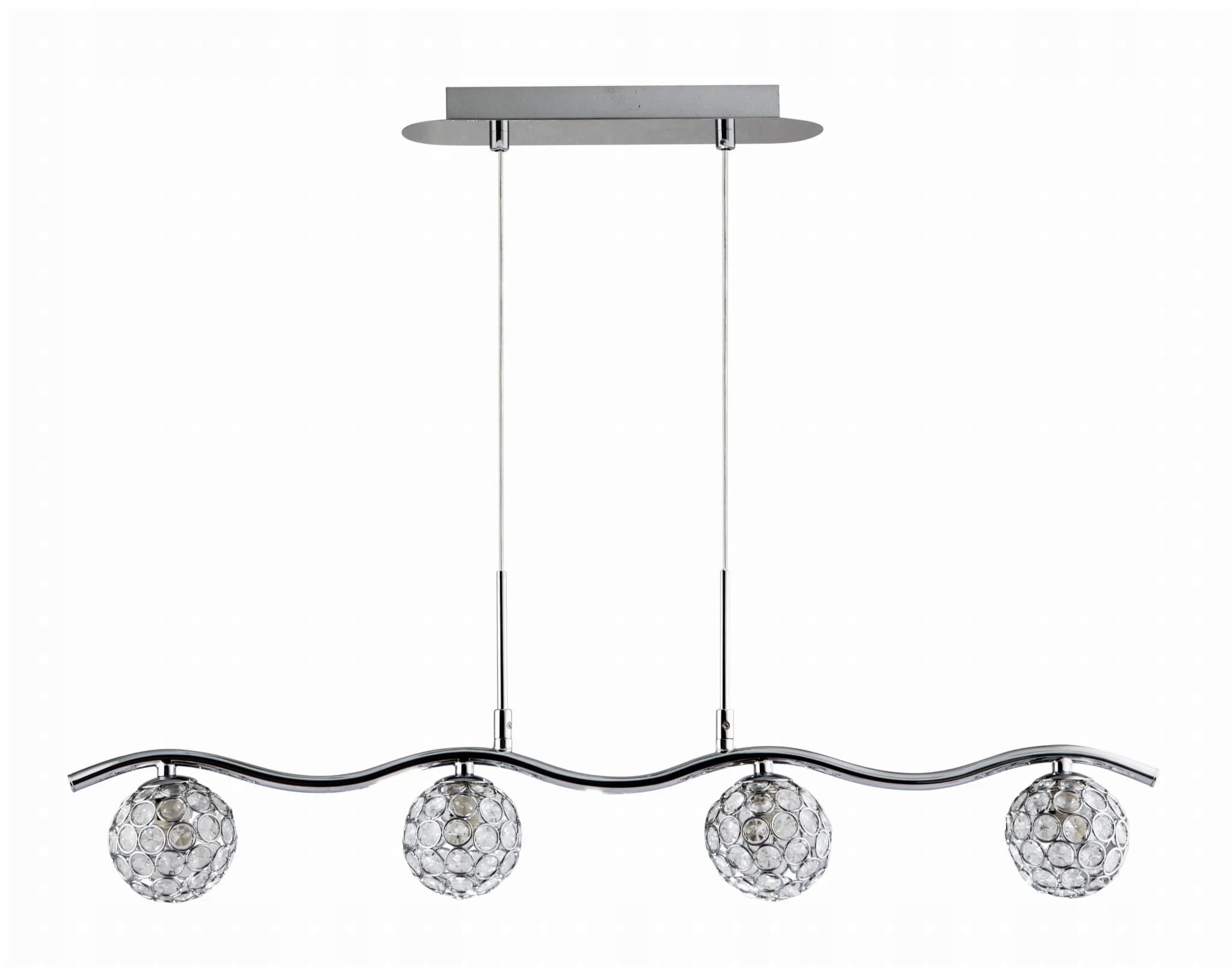 Závěsné svítidlo lustr Candellux Starlet chrom