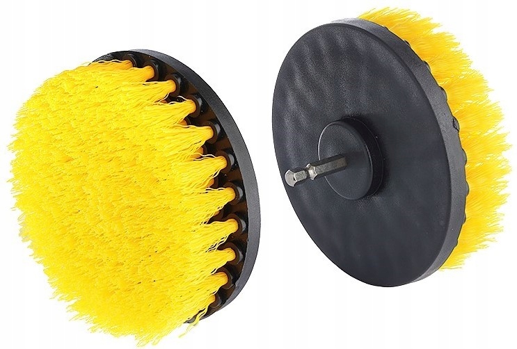 SZCZOTKA DO PRANIA TAPICERKI ZESTAW NA WKRĘTARKĘ Numer katalogowy producenta 63507