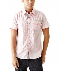 Guess pánská košile Torres růžová M M