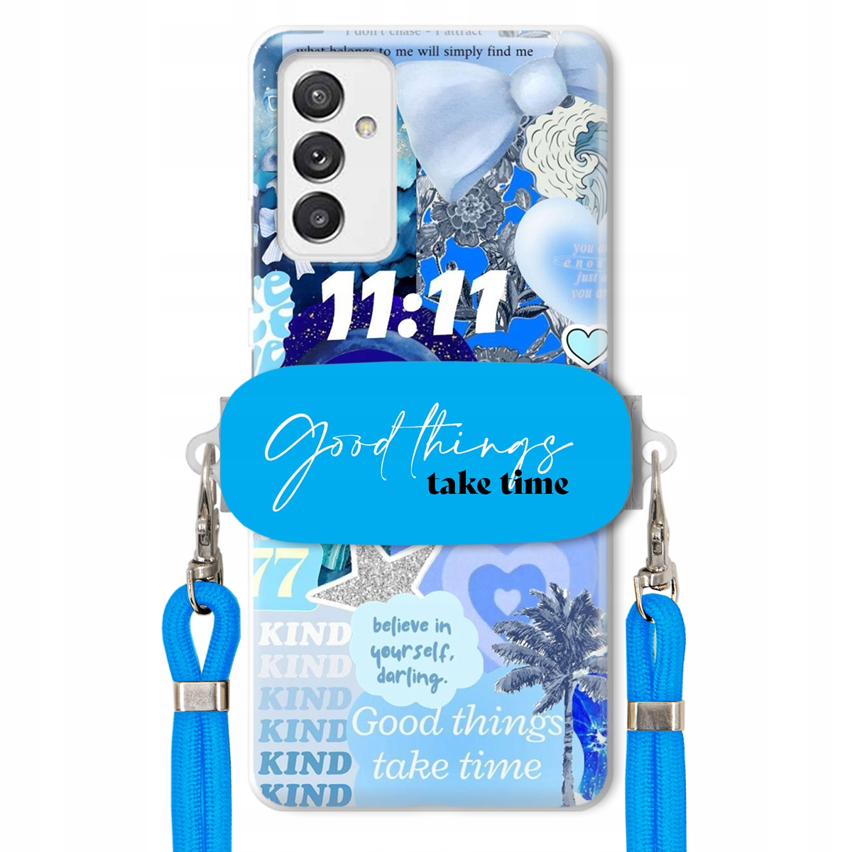 Puzdro pre Samsung A82 5G Držiak Crossbody vodítko Good Things Sea Lata