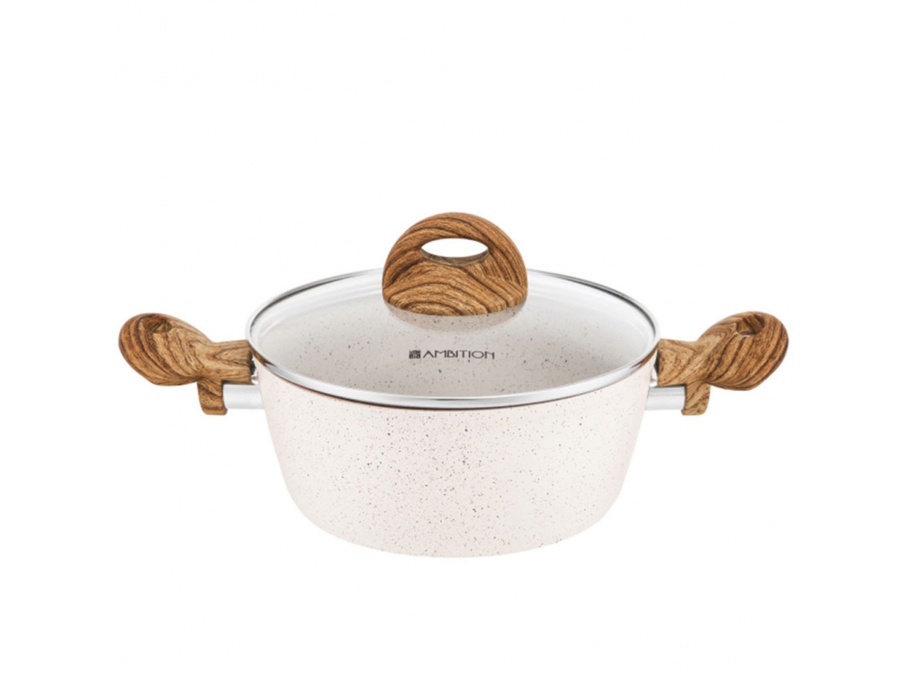 

garnek Nature 2,2 litra z pokrywką 20cm Ambition