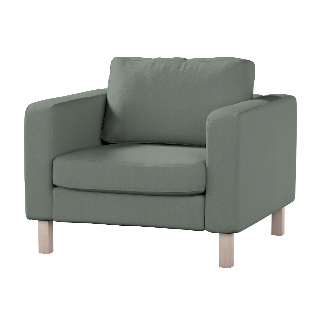 Potah na křeslo Karlstad Ikea zelená bukla