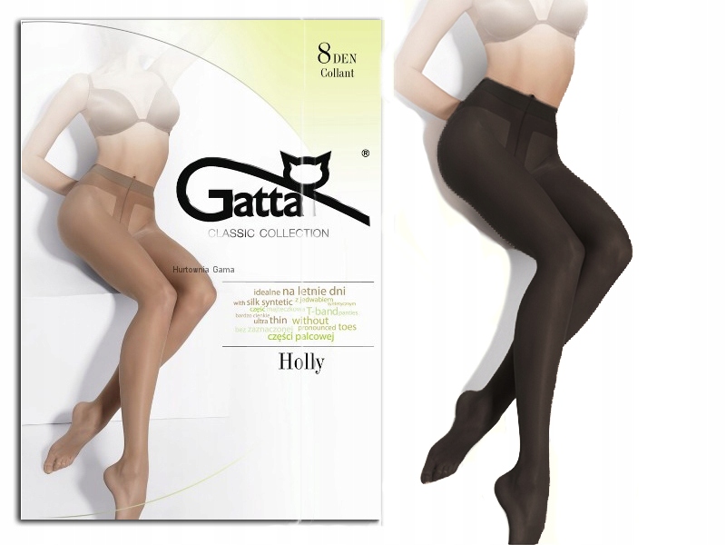 

Rajstopy Gatta Holly 8 Den Stretch 3-M nero