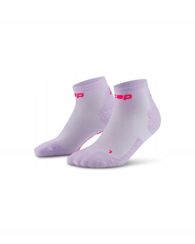Cep Skarpety Kompresyjne low-cut Core Run Ultralight damskie liliowe S